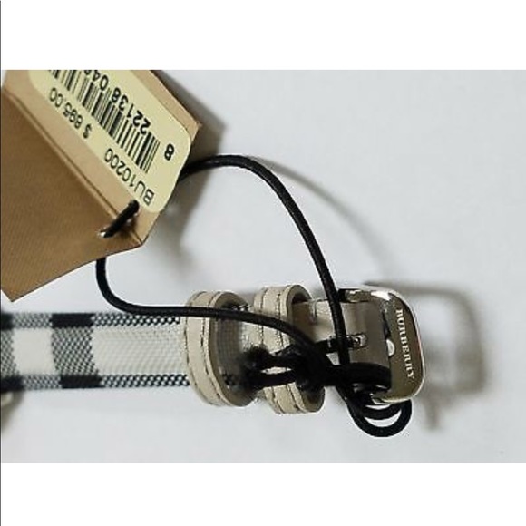 Burberry Swiss Stone Check Fabric Strap Watch - Picture 4 of 4